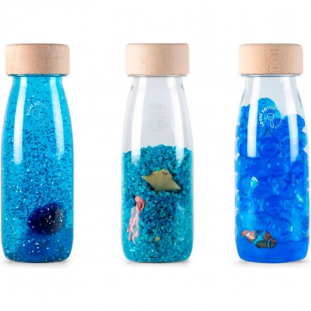 3 bouteilles sensorielles sérénité - Petit Boum