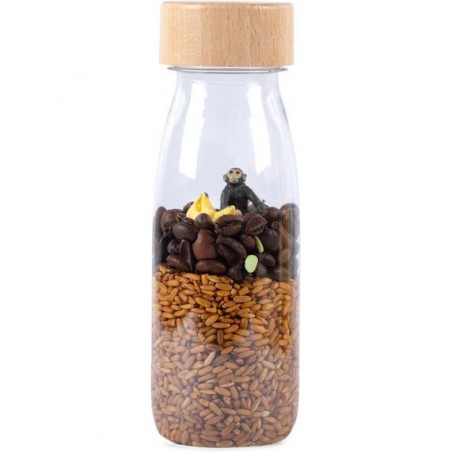 Bouteille sensorielle Singe - Jouet d'éveil - Petit Boum