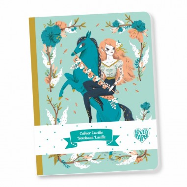 Cahier Lucille - Lovely paper Djeco - Lovely Paper By Djeco