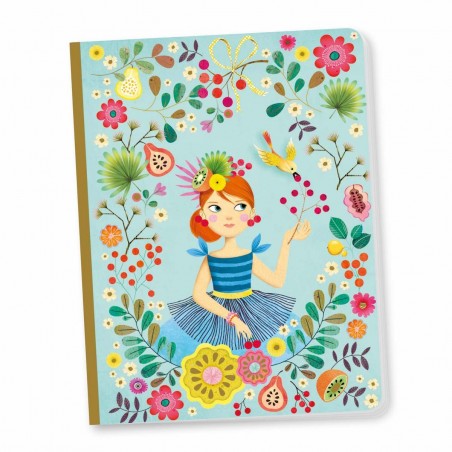 Cahier Rose - Lovely paper - Djeco - sur la boutique - Lovely Paper By Djeco