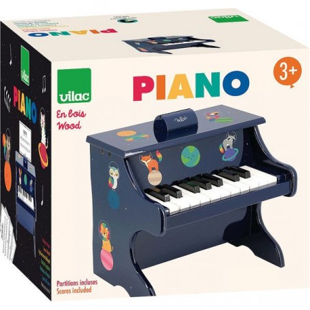 Piano pour enfant Vilac - Arc en ciel Andy Westface