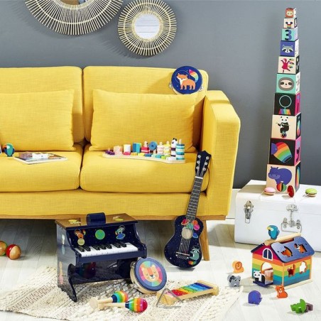 Piano pour enfant Vilac - Arc en ciel Andy Westface