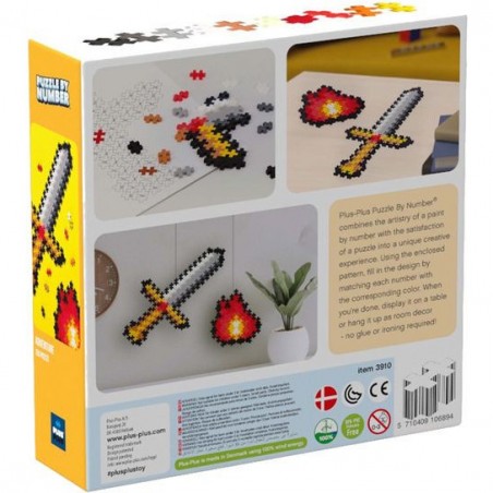 PlusPlus Puzzle par numéros Aventure 250 pièces - Plus Plus