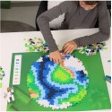 Puzzle par numéros Terre 800 pièces - Plus Plus