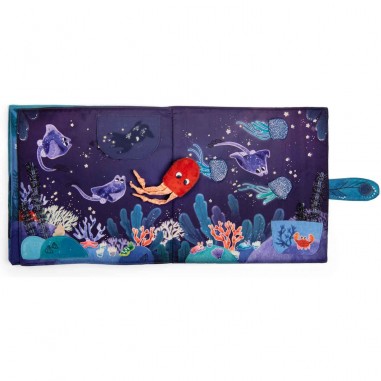 Grand livre tissu d'activités - Moulin Roty Les Aventures de Paulie