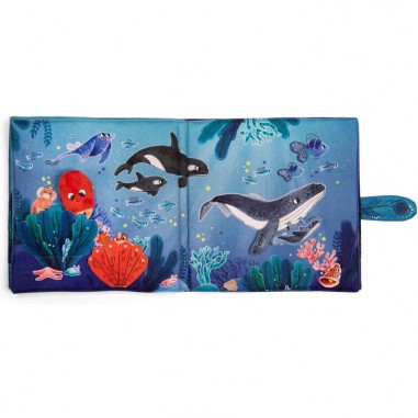 Grand livre tissu d'activités - Moulin Roty Les Aventures de Paulie