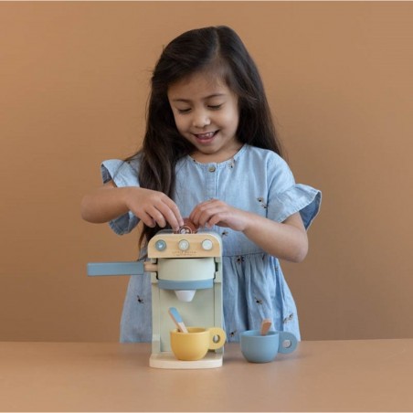 Cafetière avec capsules - dinette pour enfant - Little Dutch