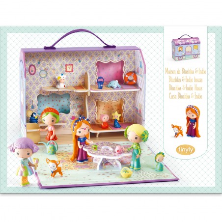 Collection tinyly : maison de bluchka et indie - Djeco