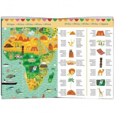 Puzzle Observation - Tour du monde - 200 pièces - Jeux classiques - Jeux de société - Djeco