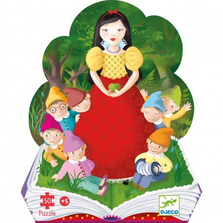 Puzzle 50 pièces : : blanche neige - Djeco