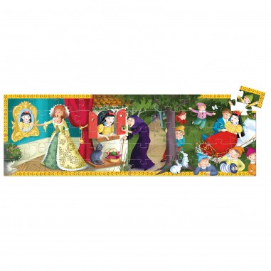 Puzzle 50 pièces : : blanche neige - Djeco