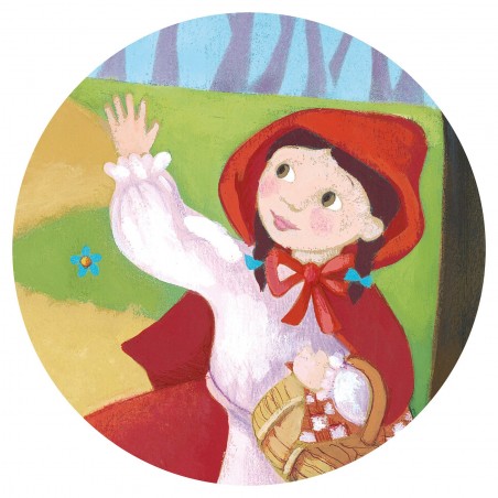 Puzzle le petit chaperon rouge - jouet d'éveil enfant - Djeco