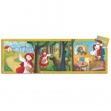 Puzzle le petit chaperon rouge - jouet d'éveil enfant - Djeco