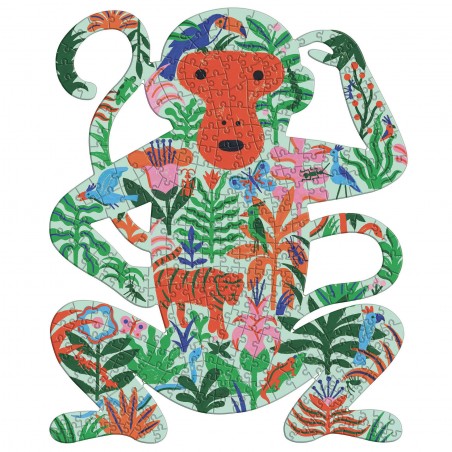 Puzzle Puzz'Art - Monkey - 350 pièces - Jeux classiques - Djeco