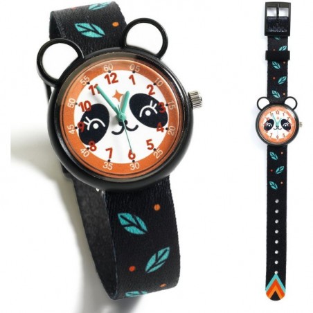 Montre Panda - Montre pédagogique Ticlock - Djeco