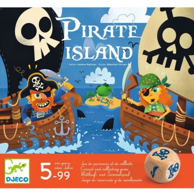 Pirate Island - Jeu de société enfant - Djeco