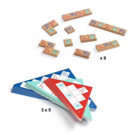 Pyramid Logic - Jeu de logique enfant - Djeco