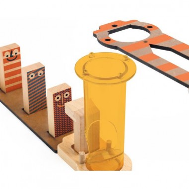 Zig & Go junior Magic 43 pièces - Jeu de construction en bois - Djeco