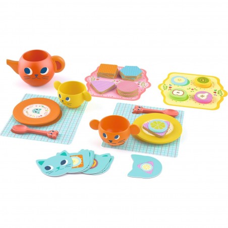 Dinette Chats gourmands - Jeu d'imitation - Djeco