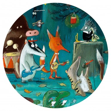 Puzzle Observation - L'Orchestre - 35 Pièces - Jeux de société Enfants - Djeco