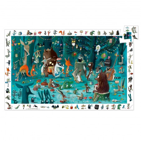 Puzzle Observation - L'Orchestre - 35 Pièces - Jeux de société Enfants - Djeco