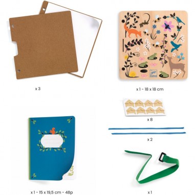 Presse et herbier à créer Petit botaniste - Do it Yourself - Djeco