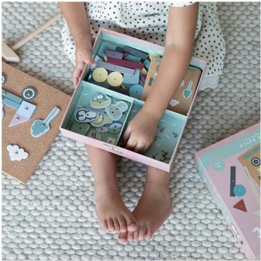 Jeu de formes à clouer - Little Dutch