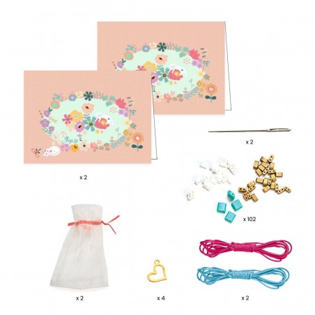 Bijoux duo bracelets Tila et Fleurs - Loisirs créatifs - Djeco