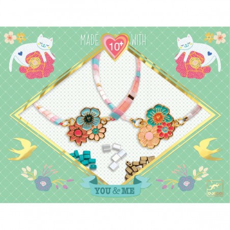 Bijoux duo bracelets Tila et Fleurs - Loisirs créatifs - Djeco