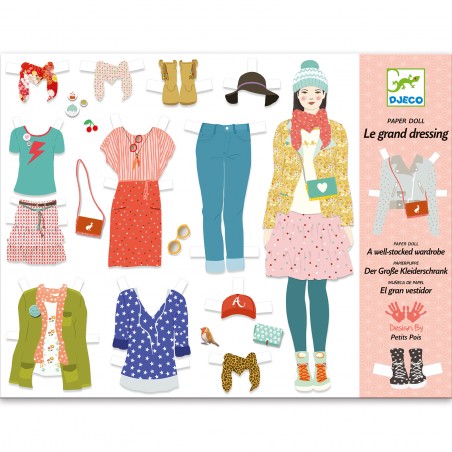 Papier Créatif - Le Grand Dressing - Djeco