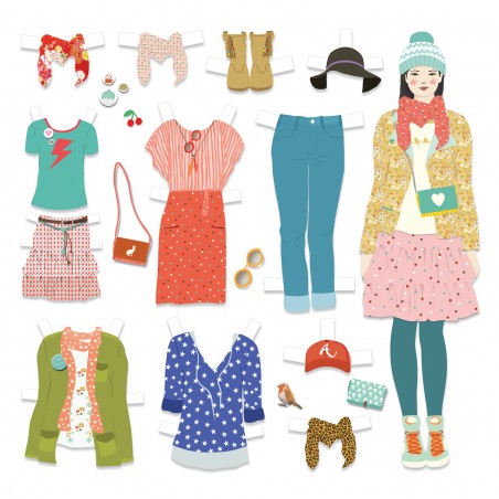 Papier Créatif - Le Grand Dressing - Djeco