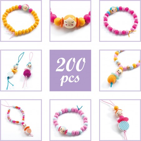 Perles et puces : bijoux à créer - Djeco