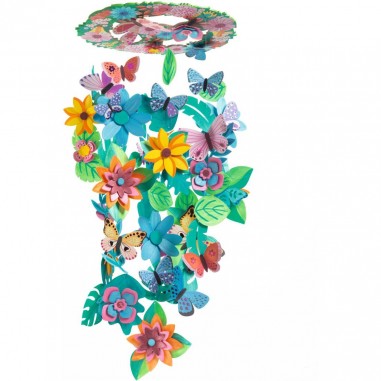 Suspension décorative à peindre Springtime - Do it Yourself - Djeco