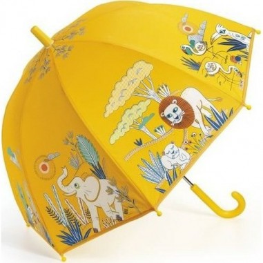 Parapluie pour enfants Savane - Djeco Parapluie pour enfants Savane - Djeco