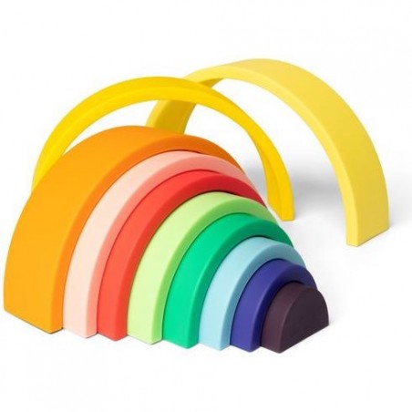Arc en ciel 10 pièces Multicolore - Jouet d'éveil - Little L