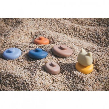 Tour empilable chat Nature - Jouet d'éveil - Little L