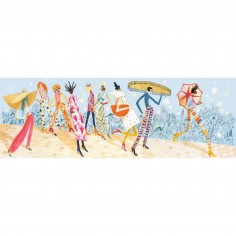 Puzzles Gallery Fashion show - 1000 pcs - Djeco 2
