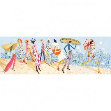 Puzzles Gallery Fashion show - 1000 pcs - Djeco Puzzles Gallery Fashion show - 1000 pcs - Djeco