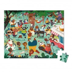 Puzzle La Cousinade des Ours 54 pcs - Un jeu - Janod 2