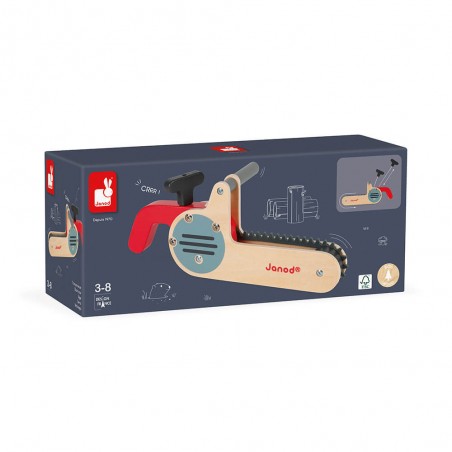 Tronçonneuse en bois Brico'kids - Un jeu - Janod