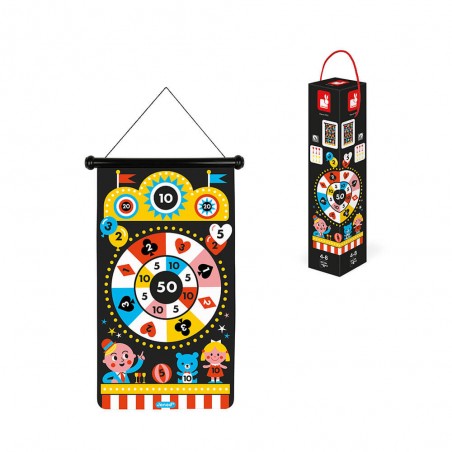 Jeu de flechette magnetique - Fléchette pour enfant Fête Foraine - Janod