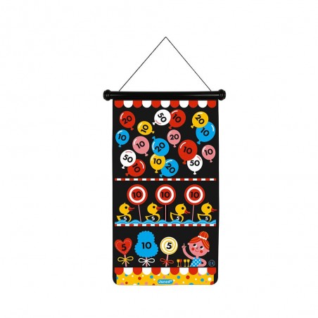 Jeu de flechette magnetique - Fléchette pour enfant Fête Foraine - Janod