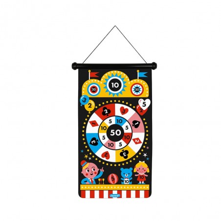 Jeu de flechette magnetique - Fléchette pour enfant Fête Foraine - Janod