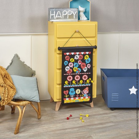Jeu de flechette magnetique - Fléchette pour enfant Fête Foraine - Janod