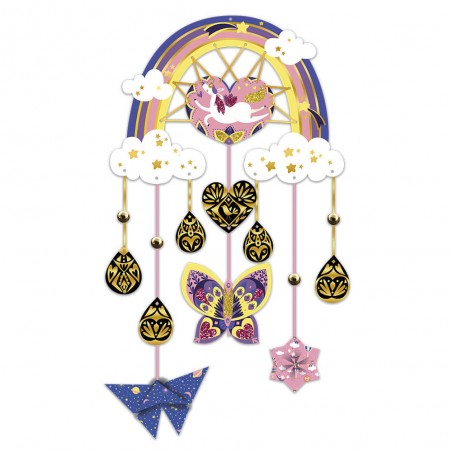 Kit Créatif Attrape-Rêves Brillants : Créations 3D - Janod
