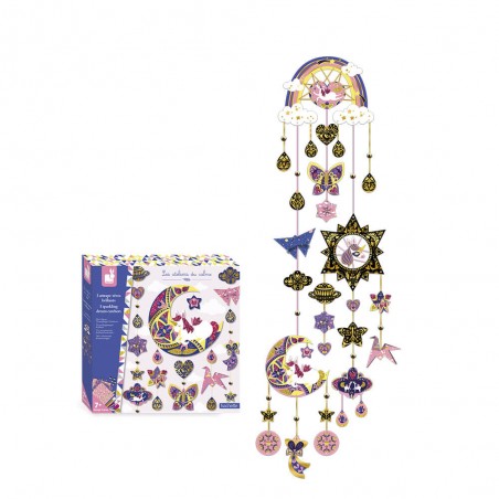 Kit Créatif Attrape-Rêves Brillants : Créations 3D - Janod