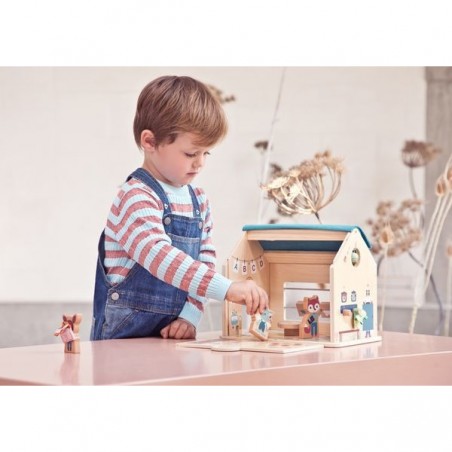 Ma première école - Jeu d'imagination en bois - Lilliputiens