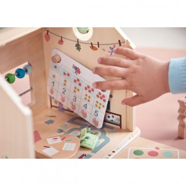 Ma première école - Jeu d'imagination en bois - Lilliputiens
