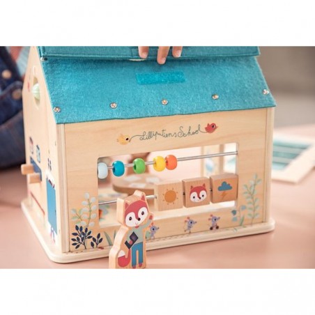 Ma première école - Jeu d'imagination en bois - Lilliputiens