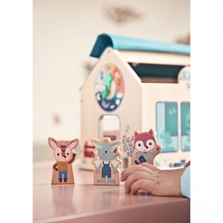 Ma première école - Jeu d'imagination en bois - Lilliputiens